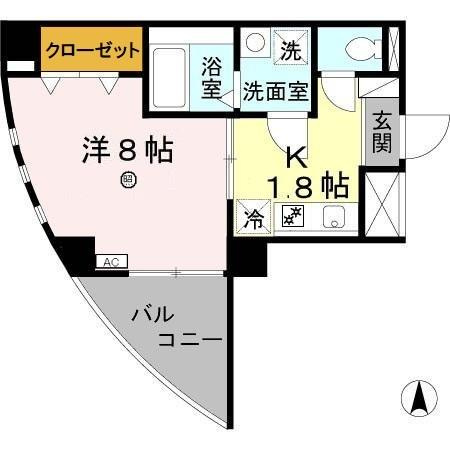 WELLBEAR新神戸の間取り