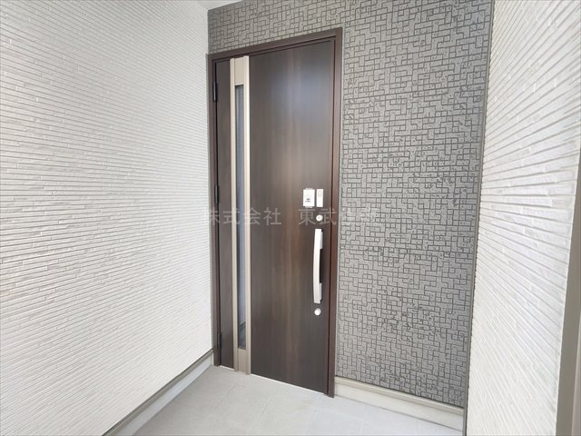 【構造・工法・仕様】 | 川越市砂新田　全2棟　A号棟 | ゆったりとした玄関です
