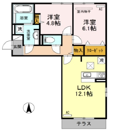 【間取り】 | カーサコムロ