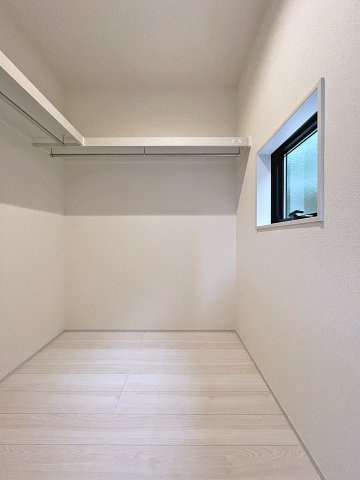 新築戸建・新築建売　郡山市安積西長久保　安積第一小・安積中の収納|大容量のWIC収納付き！お荷物が増えても安心です！