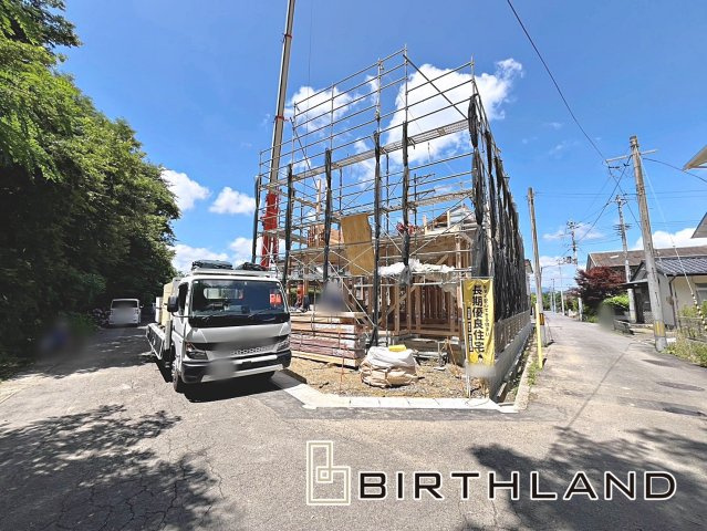 新築戸建・新築建売　郡山市安積西長久保　安積第一小・安積中の外観|〈2号棟〉完成写真準備中！いつでもご内覧可能です♪