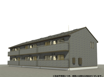 【外観パース】 | アンビシャス山口中央