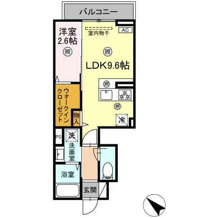 【間取り】 | アンビシャス山口中央