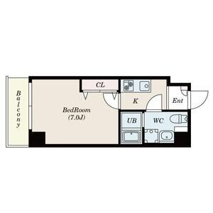 【間取り】 | S-FORT大今里西