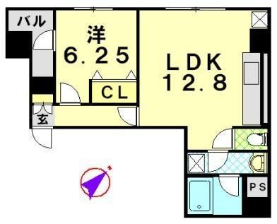シェモア松戸の間取り