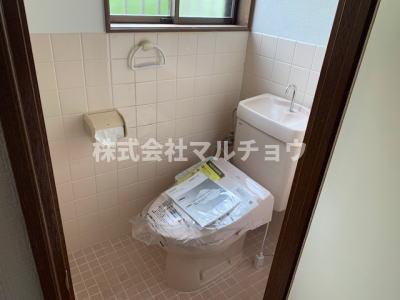 南紀の台戸建てのトイレ|落ち着いたトイレです