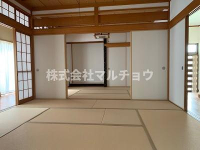 南紀の台戸建ての和室|和室がひろがる居住スペース