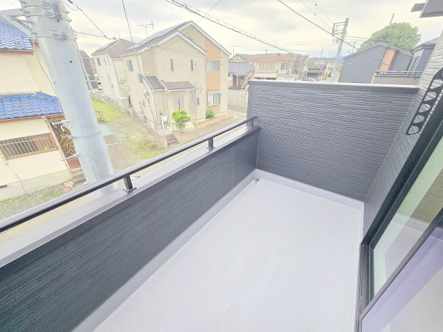 青梅市今寺2丁目　全12区画のバルコニー