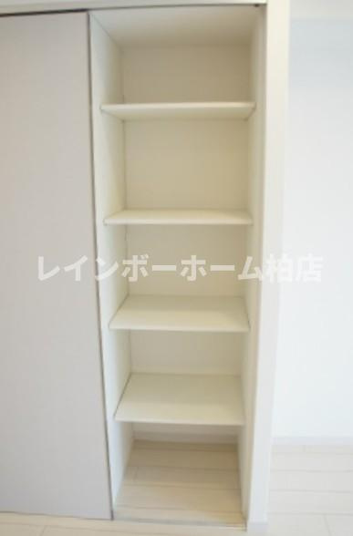 仲介手数料（賃料の1.10ヵ月）の50％OFF対象物件！の収納|専用の収納スペースです