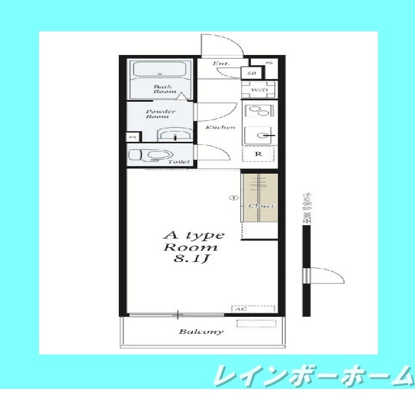 仲介手数料（賃料の1.10ヵ月）の50％OFF対象物件！の間取り