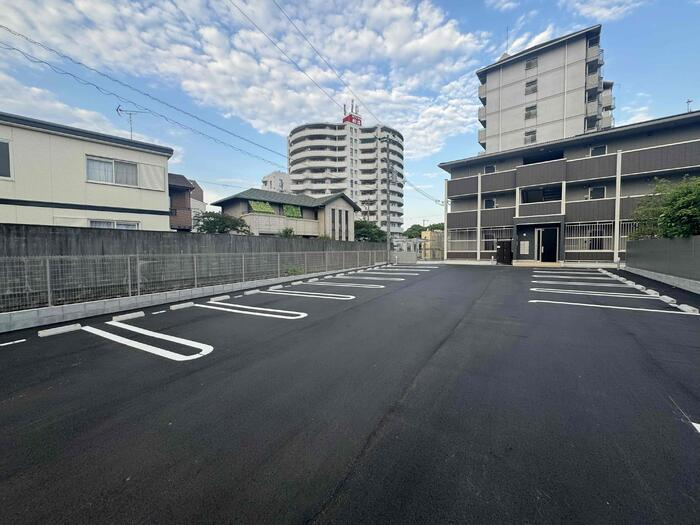 D-PLACE城西の駐車場