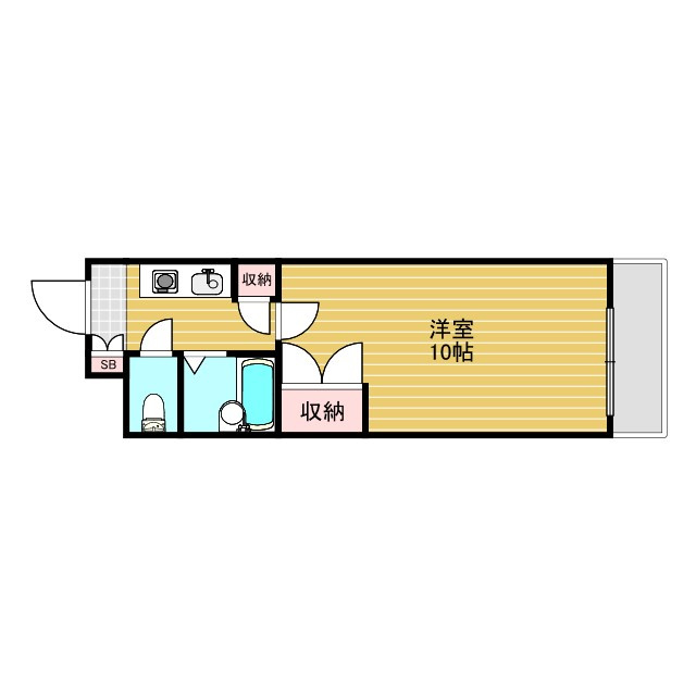 ルシェル新大阪の間取り