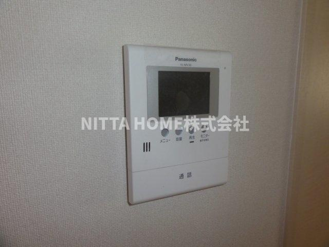 明倫館のセキュリティ|顏が見えるＴＶインターホン設置で来客時も安心です◎