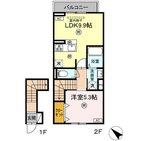 【間取り】 | アンビシャス山口中央