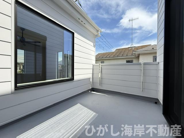 茅ケ崎市みずき２丁目　新築戸建のバルコニー|バルコニー