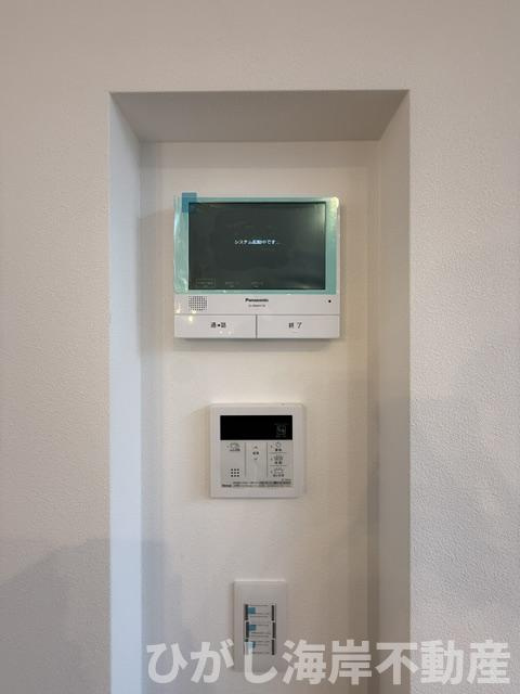 茅ケ崎市みずき２丁目　新築戸建のセキュリティ|TVモニター付きインターフォン