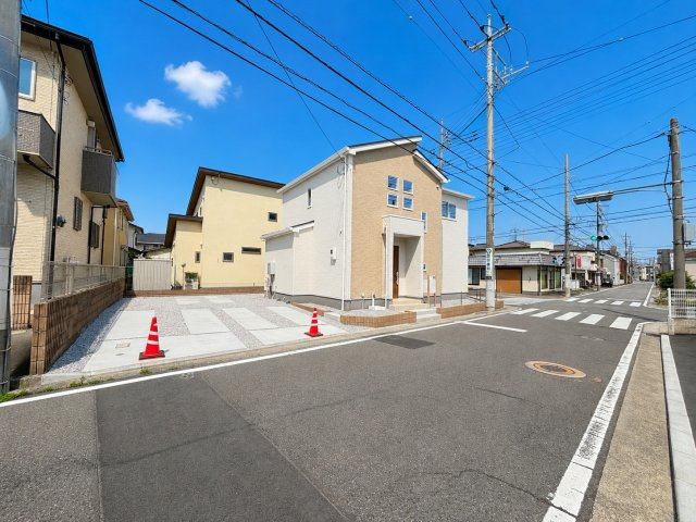 【前面道路含む現地写真】 | 前橋市日吉町新築　城東小3分♪都市ガス