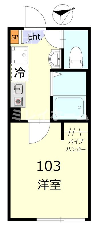 パルティーレ蒲田の間取り