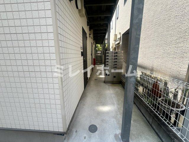 パルティーレ蒲田のエントランス