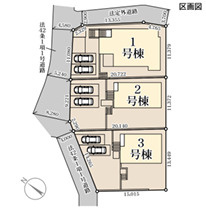 リーブルガーデン飯塚市伊岐須第二の区画図