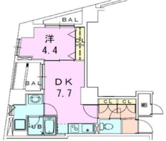【間取り】 | 銀座レジデンス伍番館