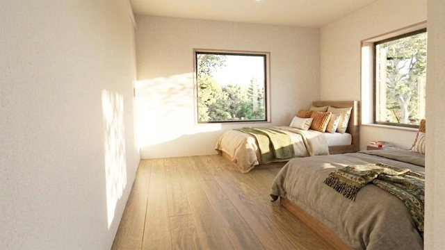 南軽井沢 アカシヤ通り別荘地 上質な寛ぎをもたらす新築戸建ての居間・リビング