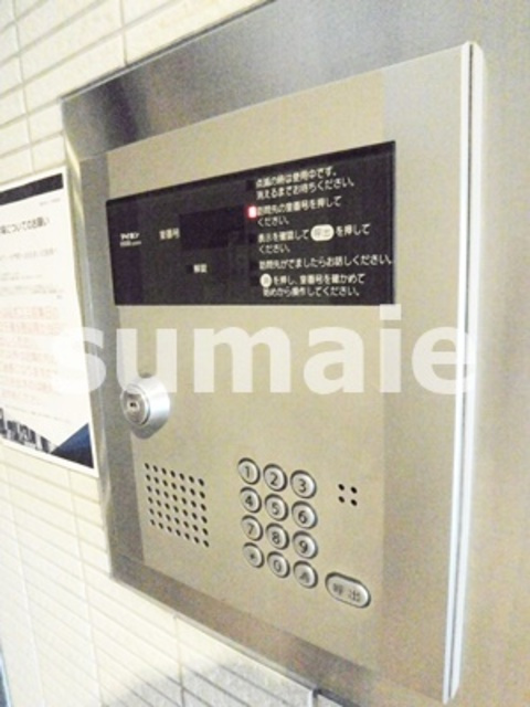 アクシーズタワー大門町のセキュリティ|安心のオートロックです。