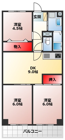 【間取り】 | プレセランス