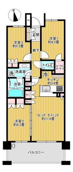 【間取り】 | ザ・パークハウス戸塚