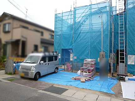 呉市広中新開3丁目の前面道路含む現地写真