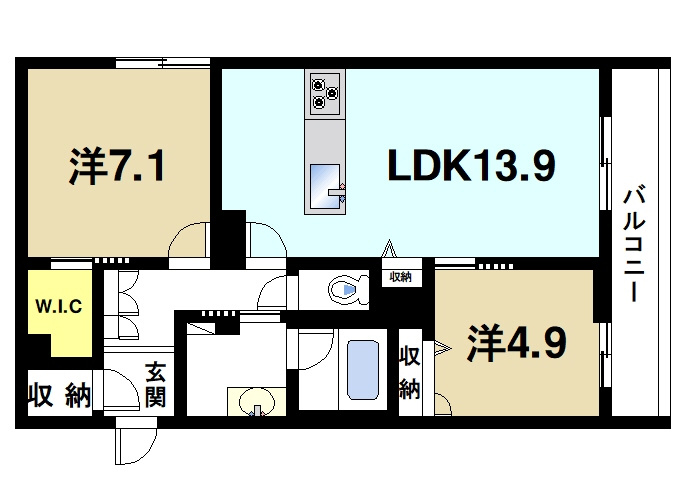 ラバンスの間取り