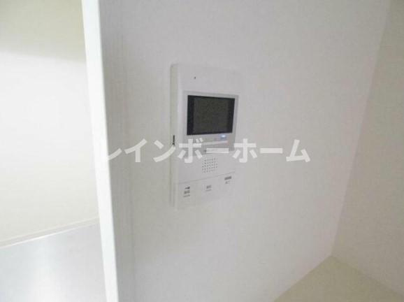 【仲介手数料：半額】対象物件！のセキュリティ|モニタ付きインターホンです
