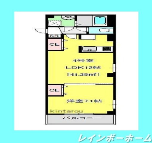 【仲介手数料：半額】対象物件！の間取り