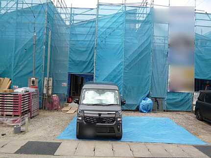 呉市広中新開3丁目の前面道路含む現地写真
