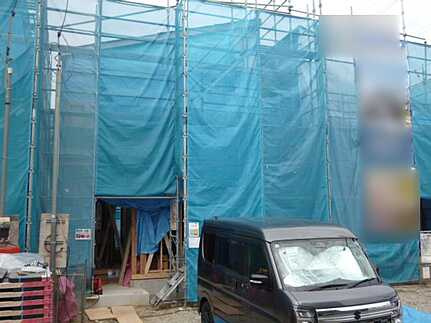 呉市広中新開3丁目の前面道路含む現地写真