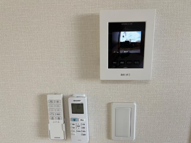 ルナ　テラス　甲子園のセキュリティ|カメラ付インターホン