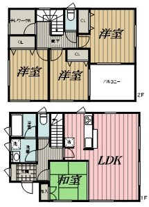 星久喜町戸建の間取り
