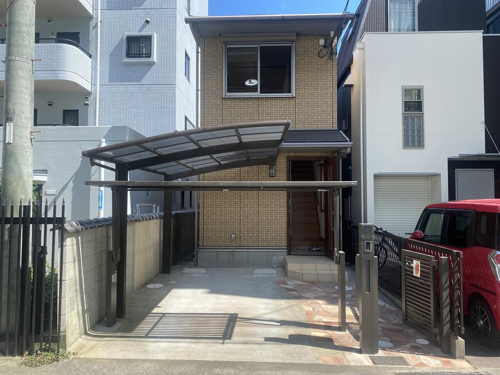 竹園町貸家の外観