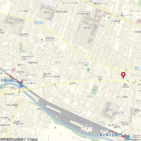 コーディアル久我山の地図