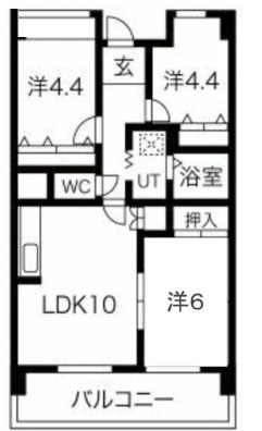 【間取り】 | フクエイ中之島