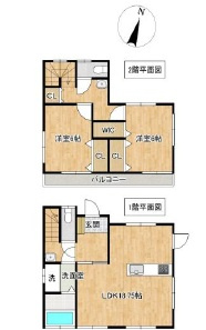 成田市西三里塚の間取り