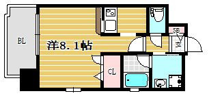 エンクレスト祇園Ⅱの間取り