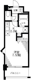 【間取り】 | プリムローズ・Ｍ壱番館