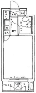 ビリジアン目白の間取り|間取りです。