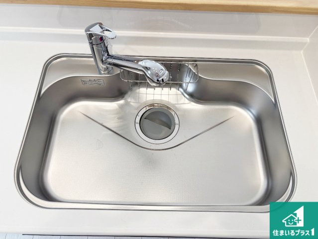 ■高槻市大和　第1期　新築一戸建ての設備|広々としたシンクで食器洗いも楽々！