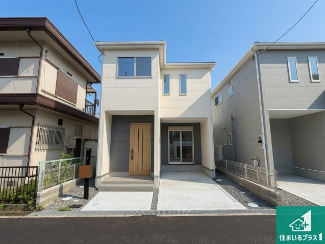 高槻市大和　第1期　新築一戸建ての外観|お客様に長く安心して住んでいだだける事にこだわった家づくり！住んでからのアフターサービスにもしっかりと取り組んでいます！