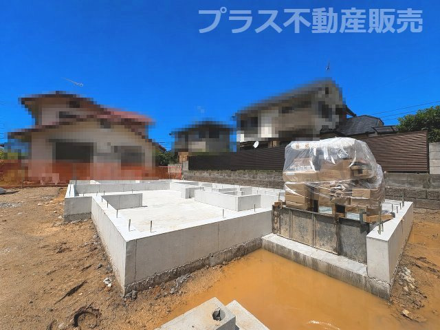 【外観】 | 福岡市東区香椎台2丁目　1号棟（全1棟）【仲介手数料無料・0円】 | 現地写真。プラス不動産販売なら、現場の全ての棟をまとめてご見学頂けます。