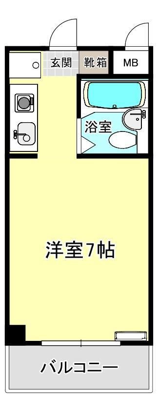 ウイングス北平野の間取り