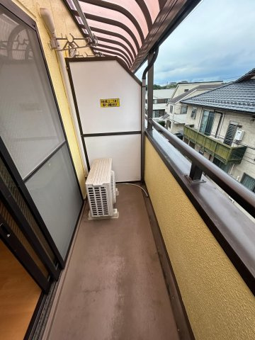 サウスインフィールドのバルコニー