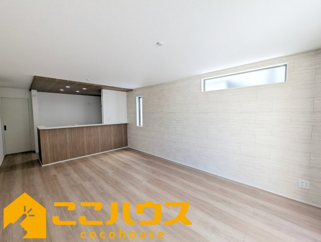 うるま市西原　新築戸建て　全4棟　4号棟のキッチン|LDK17.0帖